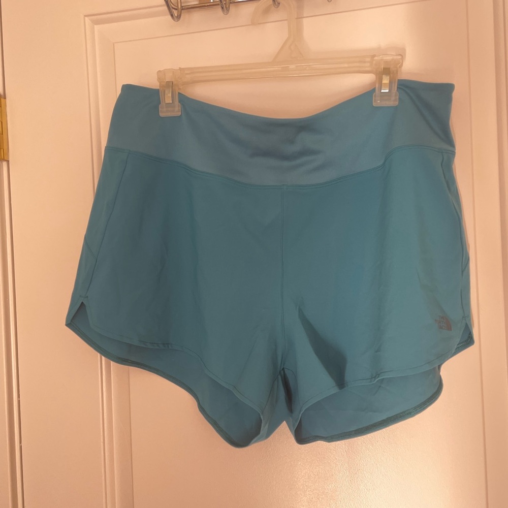 NWT- The North Face Women's Blue Coral Athletic Shorts